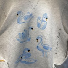 画像6: 【entrechat】デザイナー直筆 Odette Swan トレーナー (6)