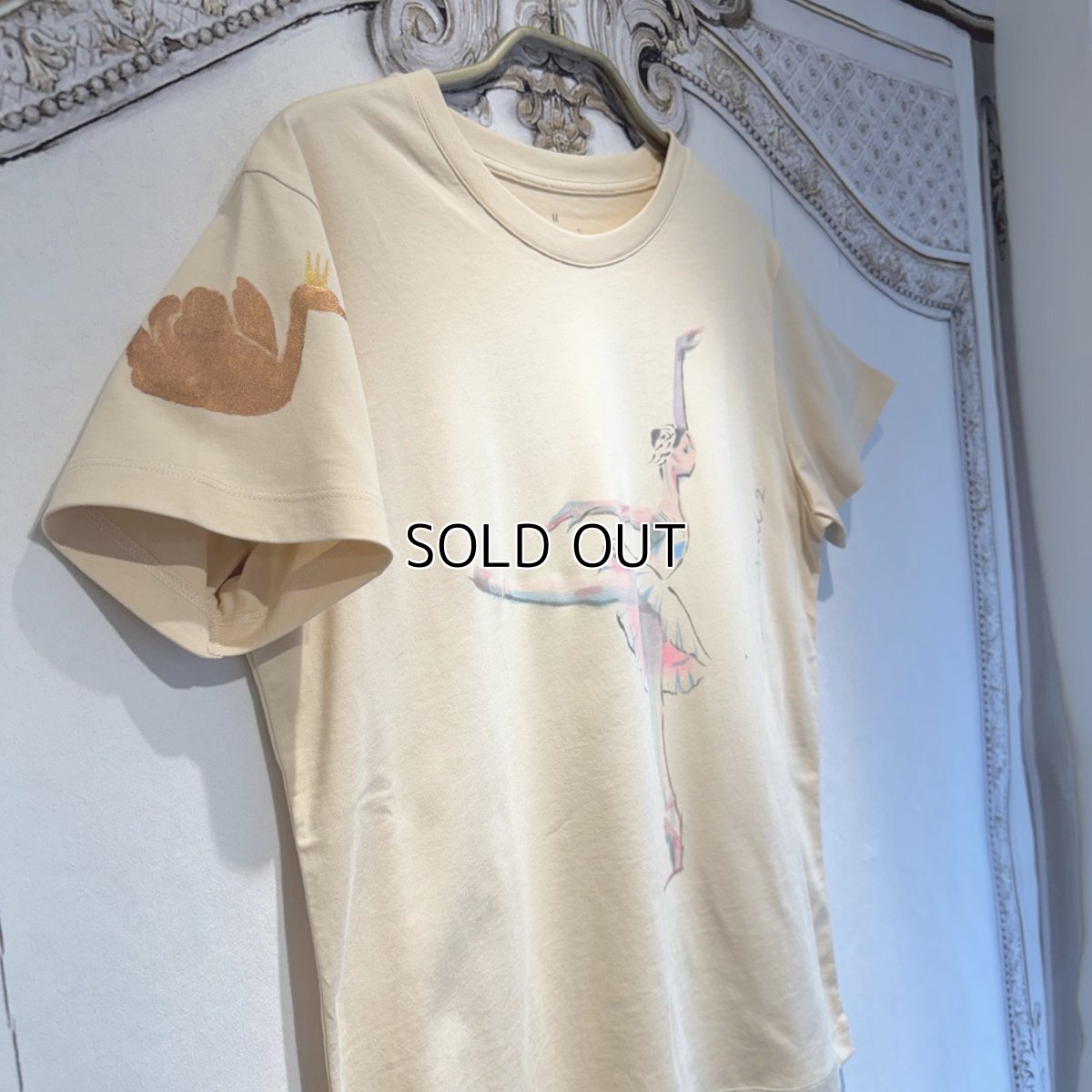 画像6: 【entrechat】デザイナー直筆 Odette Swan Ballerina 半袖Tシャツ (6)