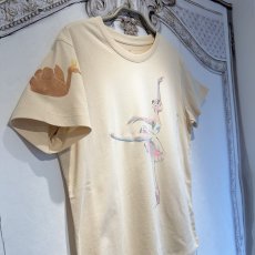 画像6: 【entrechat】デザイナー直筆 Odette Swan Ballerina 半袖Tシャツ (6)