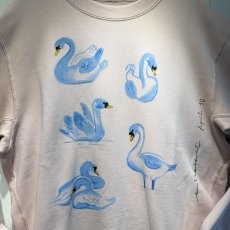 画像3: 【entrechat】デザイナー直筆 Odette Swan トレーナー (3)