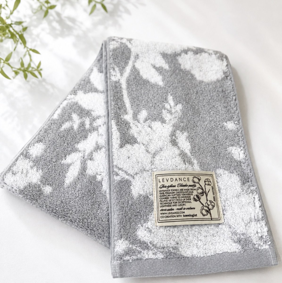 画像1: 【LEVDANCE】 toile de jouy dance towel (1)