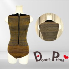 画像1: 【Donna Prima】 ニットレオタード Sサイズ (4) (1)