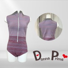 画像1: 【Donna Prima】 ニットレオタード Lサイズ (4) (1)