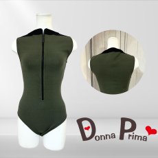 画像1: 【Donna Prima】 ニットレオタード Mサイズ (1) (1)
