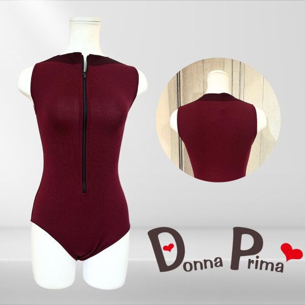 ドナプリマニットレオタード Donna Prima】ニットレオタード Mサイズ (4) - バレエ専門店CHERIE