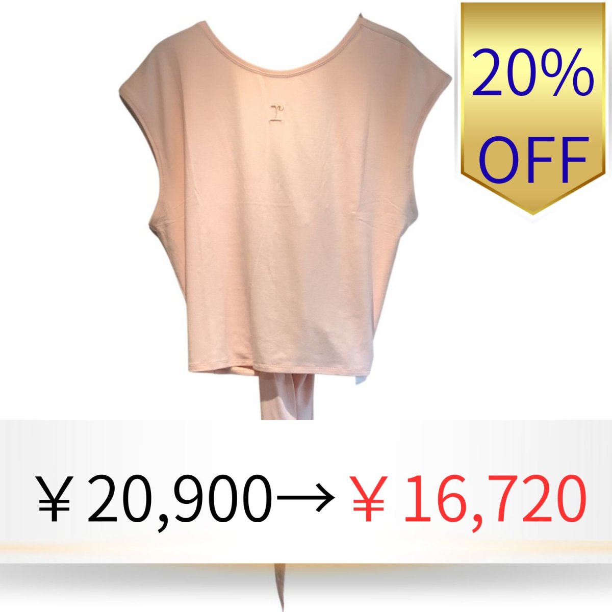 画像1: 【repetto】  バレエトップ (1)