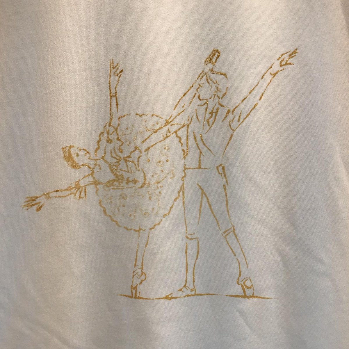 画像2: 【entrechat】 〈眠れる森の美女〉ロールエッジTシャツ (2)