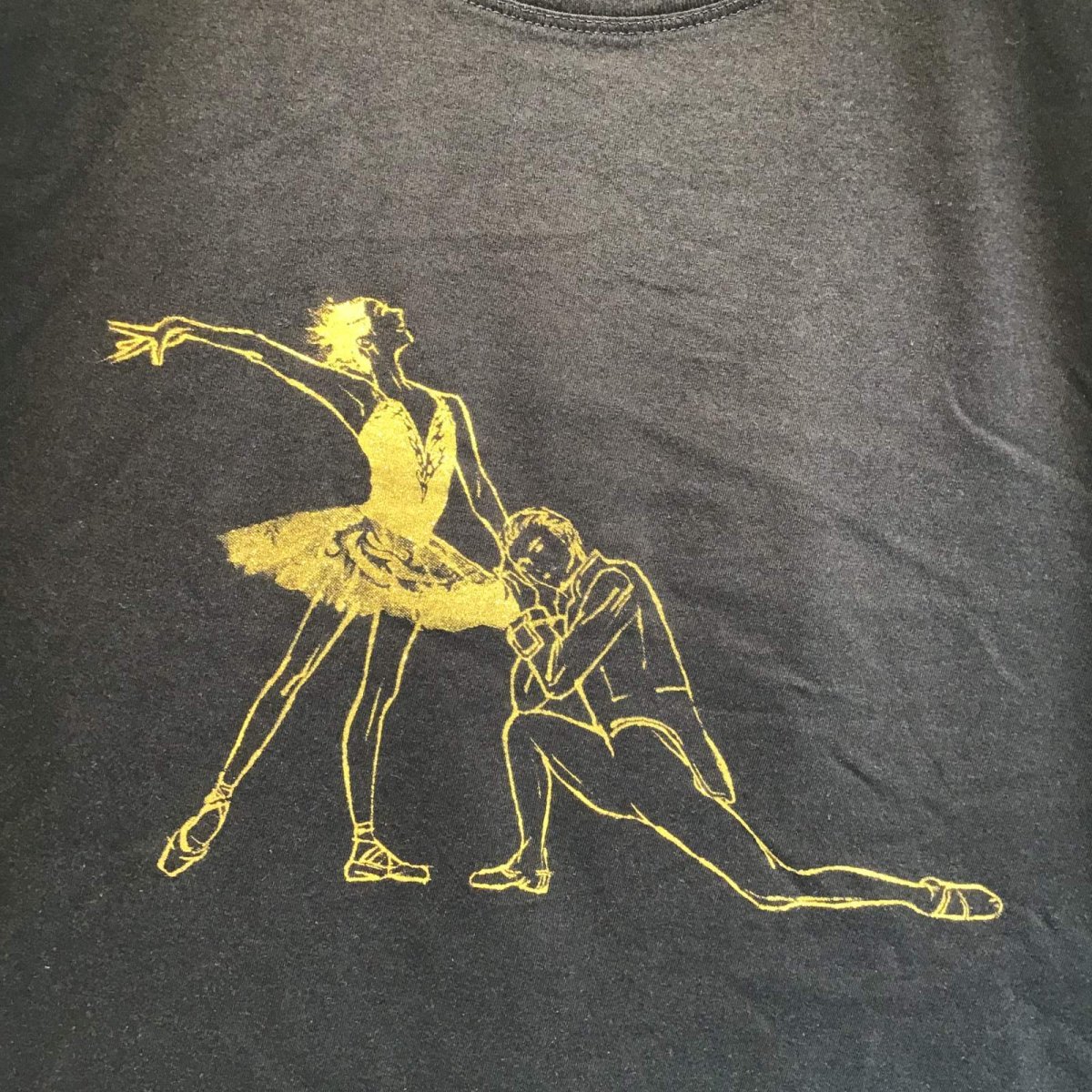 画像2: 【entrechat】 〈白鳥の湖〉ルーズコットンTシャツ (2)