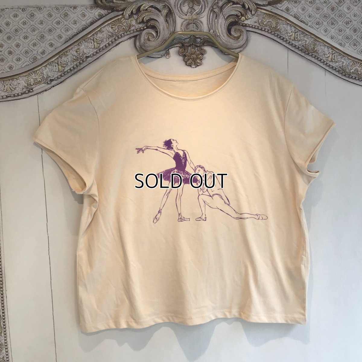 画像1: 【entrechat】 〈白鳥の湖〉ローエッジTシャツ (1)