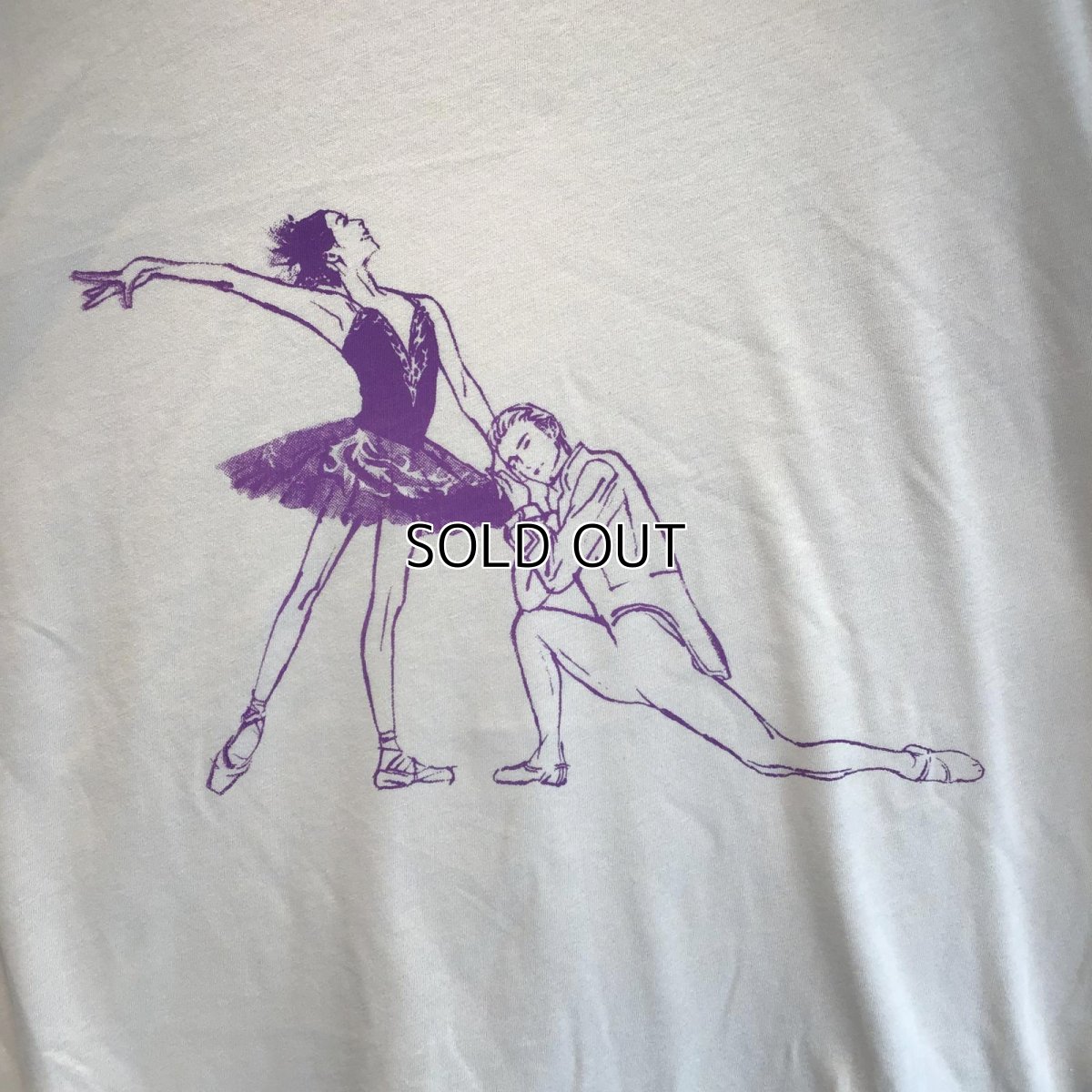 画像2: 【entrechat】 〈白鳥の湖〉ローエッジTシャツ (2)