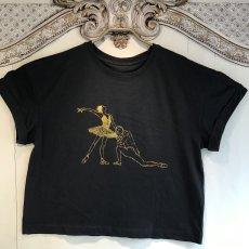 画像1: 【entrechat】 〈白鳥の湖〉ルーズコットンTシャツ (1)