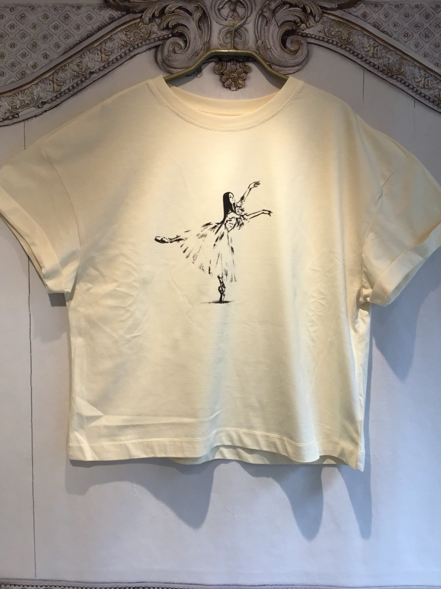 画像3: 【entrechat】 〈ジゼル〉ルーズフィットTシャツ (3)