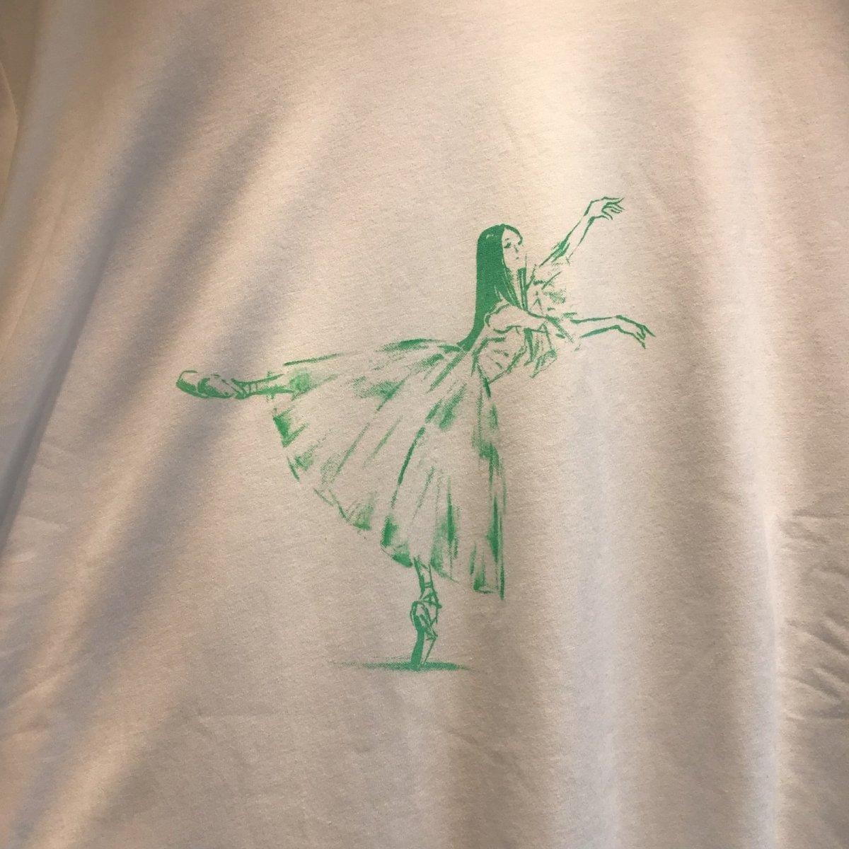 画像2: 【entrechat】 〈ジゼル〉ロールエッジTシャツ (2)