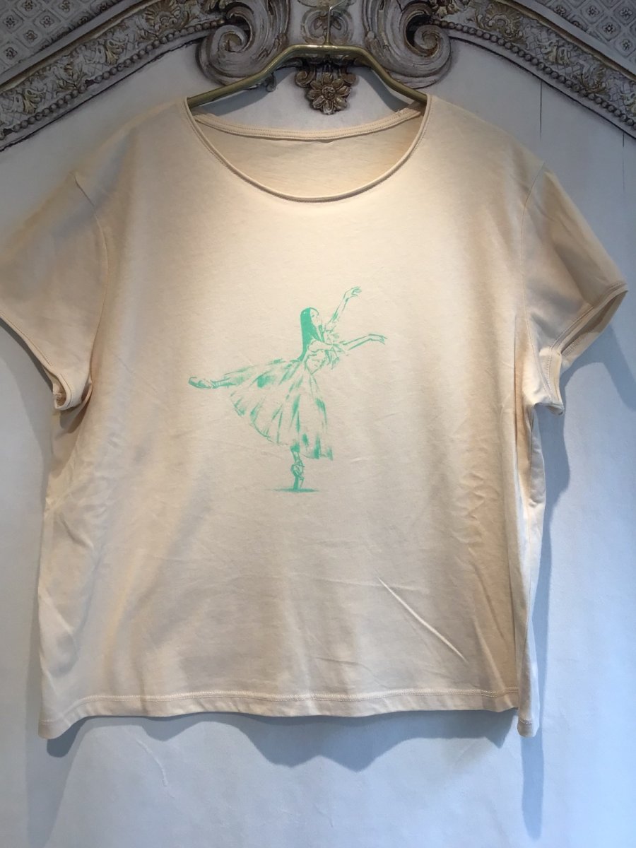 画像3: 【entrechat】 〈ジゼル〉ロールエッジTシャツ (3)