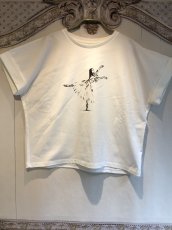 画像1: 【entrechat】 〈ジゼル〉スムースコットンTシャツ (1)