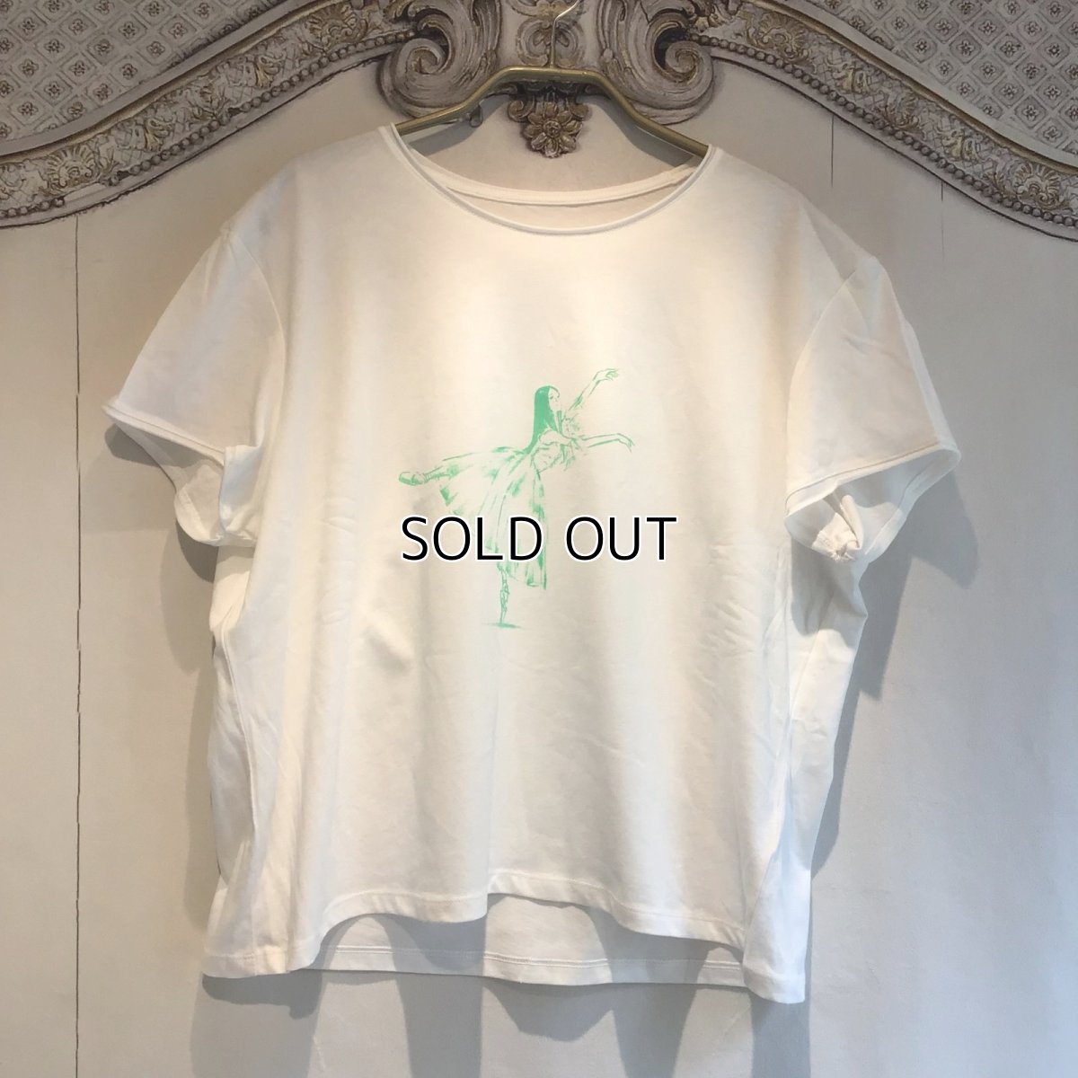 画像3: 【entrechat】 〈ジゼル〉ロールエッジTシャツ (3)