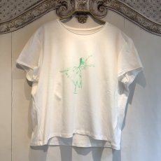 画像1: 【entrechat】 〈ジゼル〉ロールエッジTシャツ (1)
