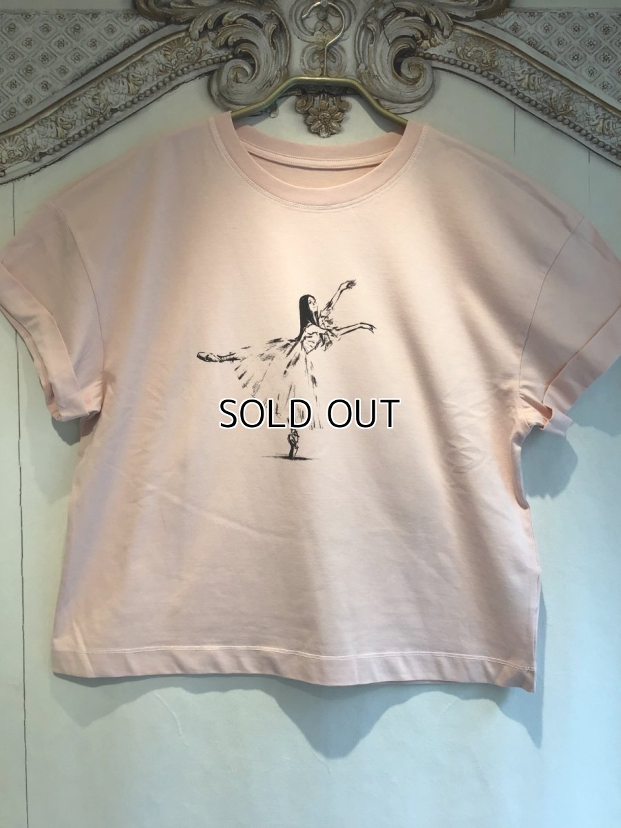 画像1: 【entrechat】 〈ジゼル〉ルーズフィットTシャツ (1)
