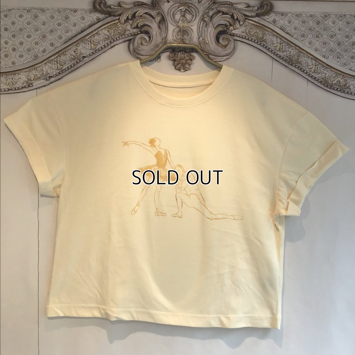 画像1: 【entrechat】 〈白鳥の湖〉ルーズコットンTシャツ (1)