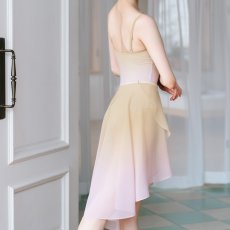 画像4: 【BYPLIE 】  ラップスカート　リハーサル丈　Rose Petal (4)