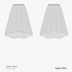 画像2: B品【DellaLo'MILANO】  Sogno Skirt  (2)
