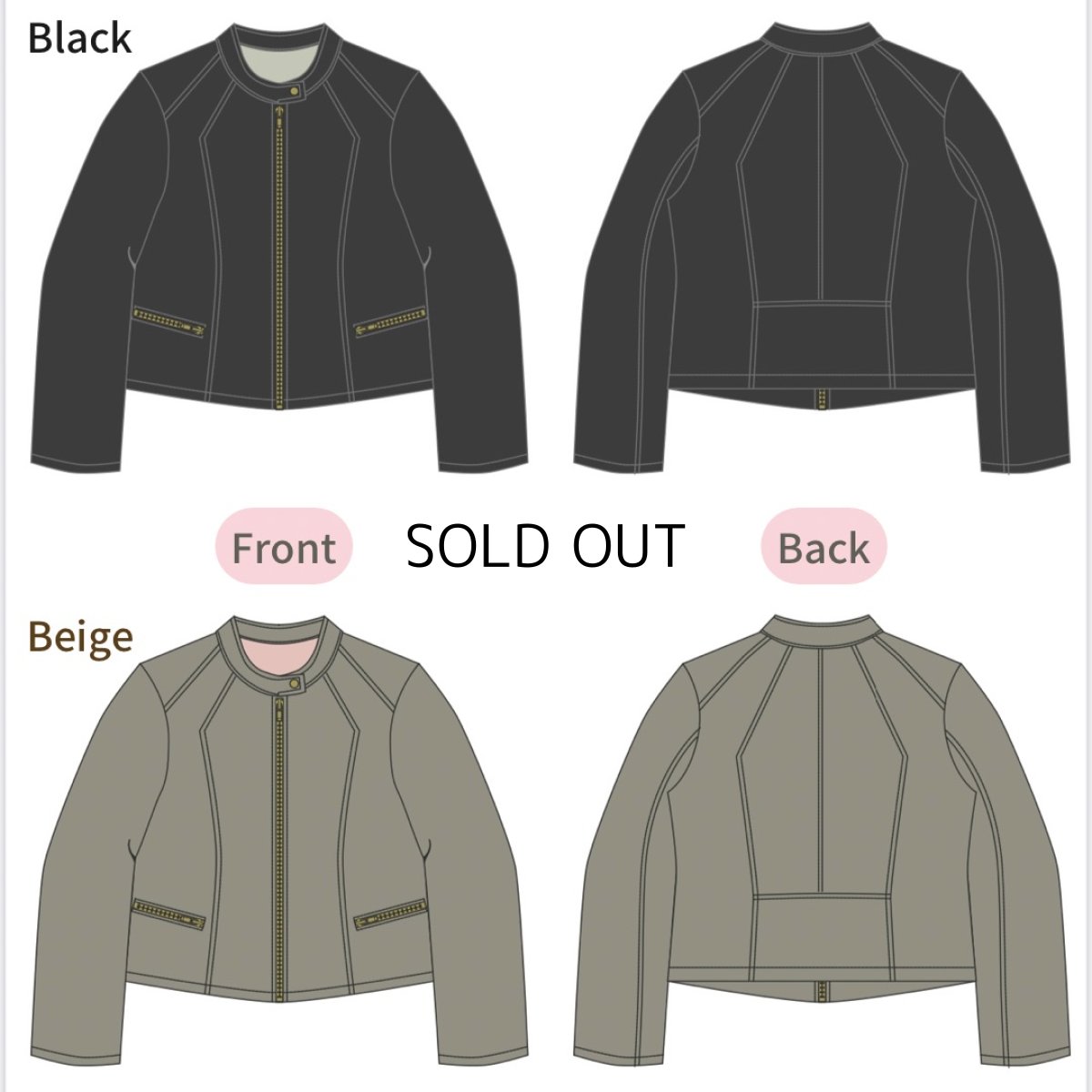 画像11: バレリーナレザージャケット (11)