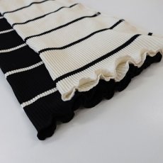 画像7: 【LEVDANCE】  stripe semi flared legwarmers (7)