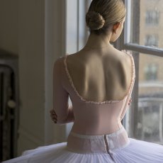 画像10: 【LEVDANCE】  Elizabeth square neck leotard (10)